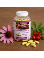 C-vitamin 1000 mg + Csipkebogyó + Echinacea + Cink retard tabletta 80 db Vitalbert