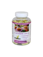 C-vitamin 1000 mg + Csipkebogyó + Echinacea + Cink retard tabletta 80 db Vitalbert