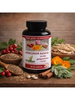 Vércukor balansz tabletta 14 gyógynövényből, krómmal 60 db, Vitalbert