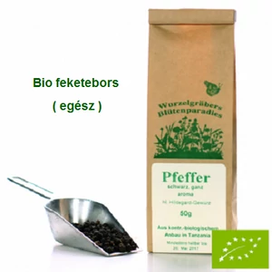 Bors fekete egész Bio 50 gr Wurdies