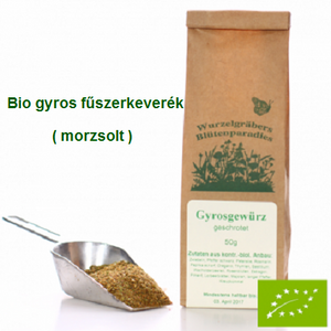 Gyros fűszerkeverék, Bio 50 g Wurdies