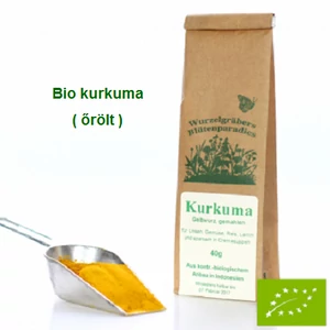 Kurkuma őrölt Bio 40 gr Wurdies