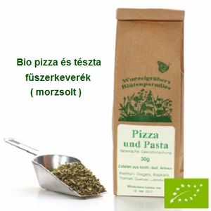 Pizza és tészta fűszerkeverék, Bio 30 g Wurdies