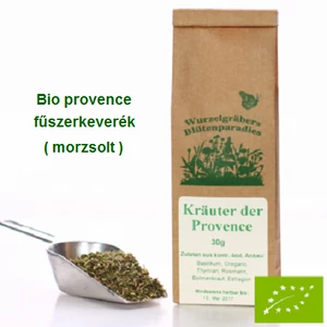 Provence fűszerkeverék, morzsolt, Bio 30 g Wurdies