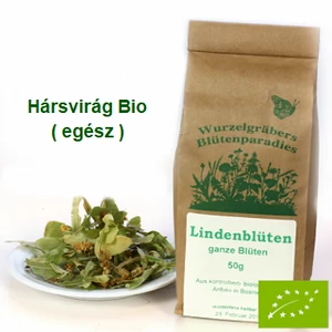 Hársvirág egész Bio 50 g Wurdies