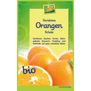 Reszelt bio narancshéj 11 g Biovita Naturkost