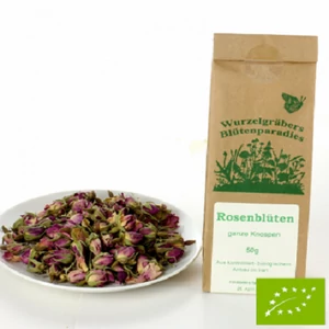 Bio rózsavirág - egész bimbó Bio 50 g Wurdies