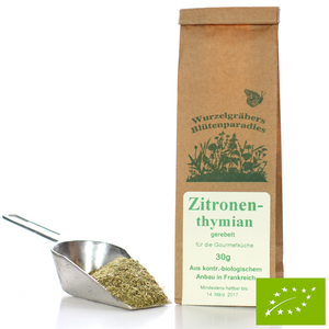 Citromillatú kakukkfű, morzsolt BIO 20 g Wurdies