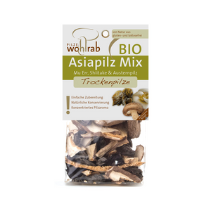 BIO Ázsiai gombakeverék szárított 30g Pilze Wohlrab