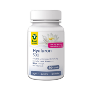 Hyaluron 500 kapszula C-vitaminnal és Cinkkel 60 db Raab Vitalfood