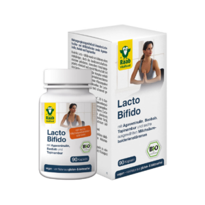Bio Lacto + Bifido kapszula 90 db  470 mg Raab Vitalfood