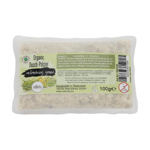 Bio, Vegán zuhanypárna, Frissítő zöld, 100 g Velvety Manufaktur