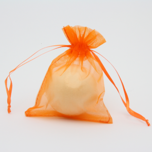 Natúr, vegán fürdőbomba, kicsi, narancs illat 85 g Velvety Manufaktur