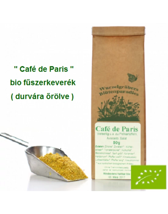 "Café de Paris" fűszerkeverék, Bio 50 g Wurdies