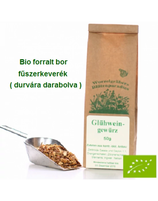 Forralt bor fűszerkeverék, Bio 50 g Wurdies