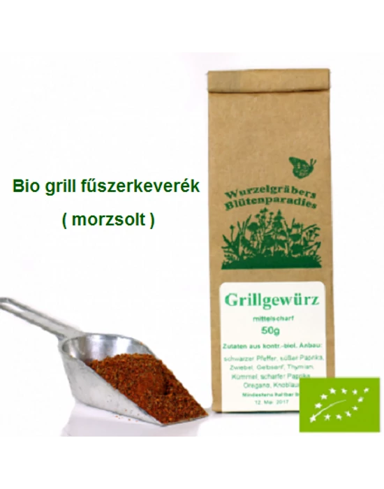 Grill fűszerkeverék Bio 50 g Wurdies