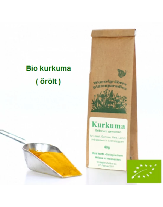 Kurkuma őrölt Bio 40 gr Wurdies