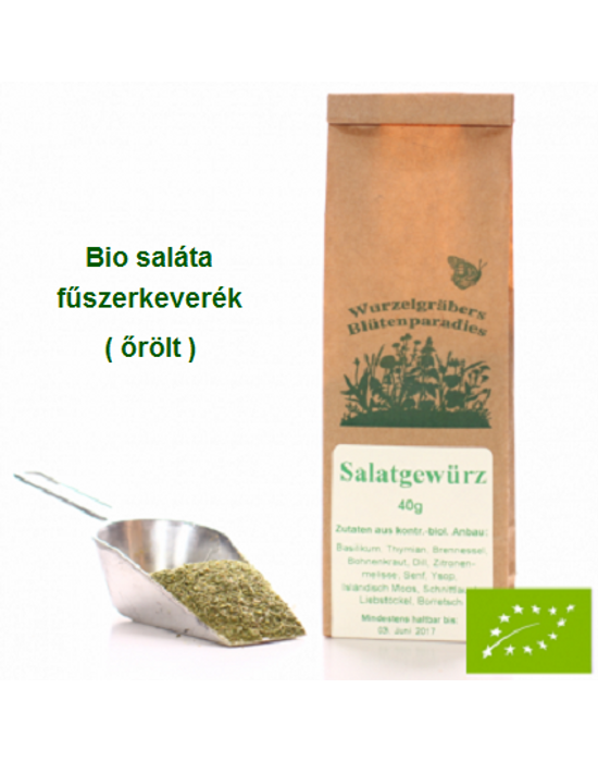 Saláta fűszerkeverék, őrölt Bio 40 g Wurdies