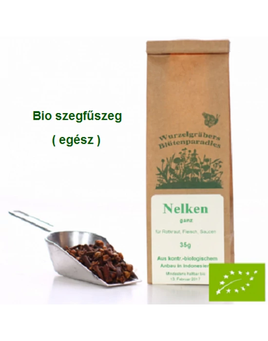Szegfűszeg egész Bio 35 g Wurdies