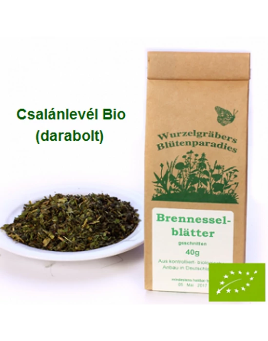 Csalánlevél Bio darabolt 40g Wurdies