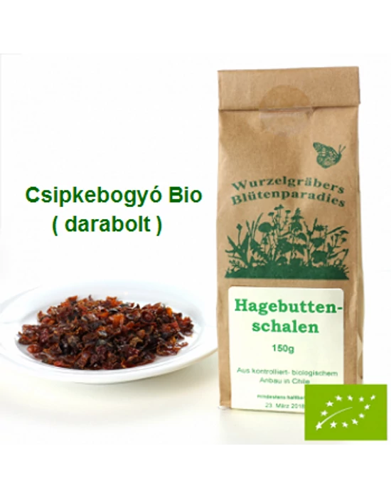 Csipkebogyó hús Bio darabolt 150 g Wurdies