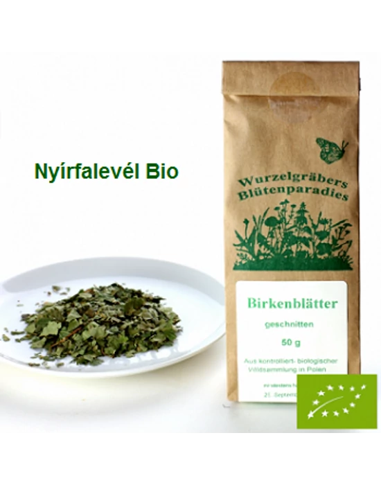 Nyírfalevél Bio darabolt 50 g Wurdies