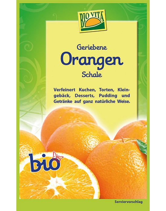 Reszelt bio narancshéj 11 g Biovita Naturkost