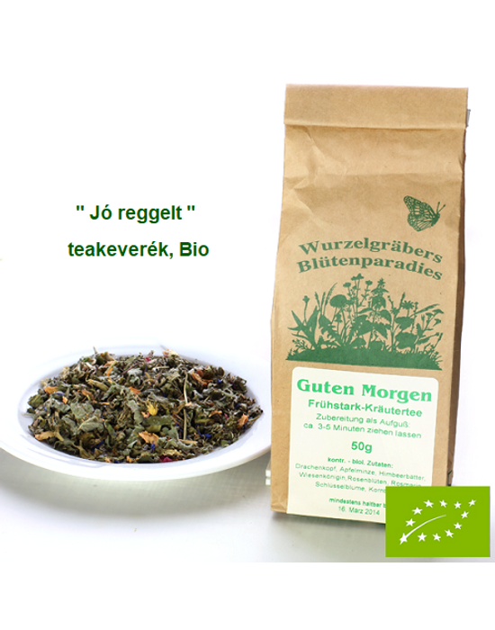 "Jó reggelt"  teakeverék, BIO 50 g Wurdies