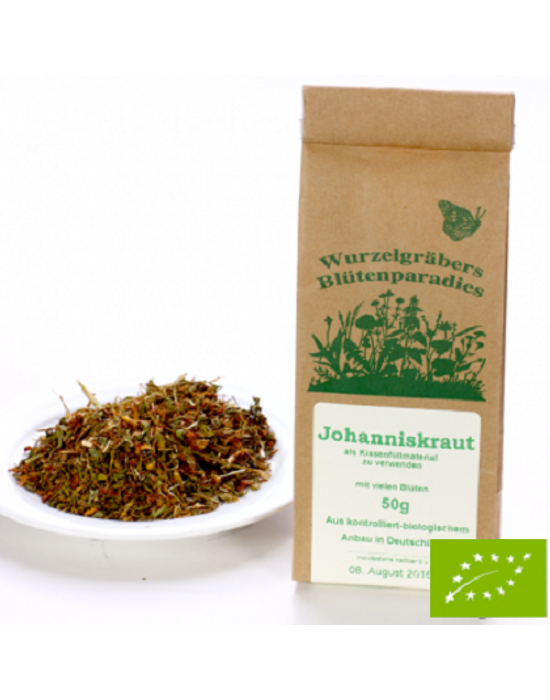 Orbáncfű virágzat morzsolt Bio 50 g Wurdies