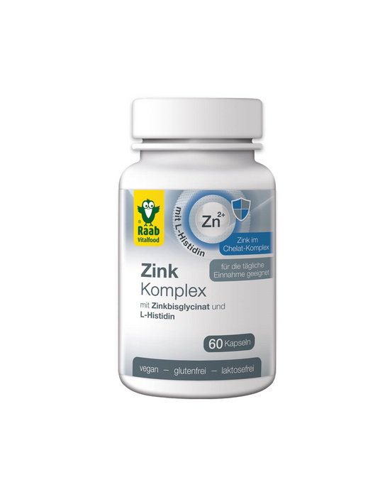 Cink komplex kapszula 500 mg 60 db (2 havi adag) Raab Vitalfood