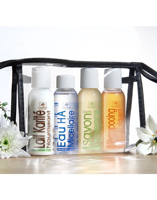 Mini Bio  fürdőszett utazáshoz, 4 x 50 ml NATURADO EN PROVENCE