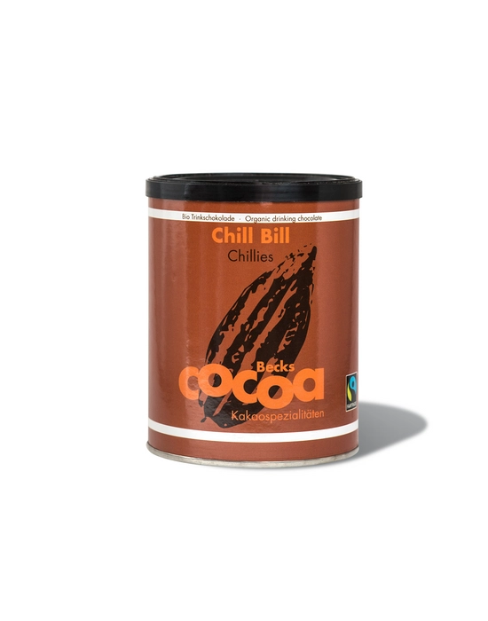 BIO, VEGÁN Forrócsokoládé por Chilivel FAIRTRADE min. 50 % kakaóval (beckscocoa) 250 g