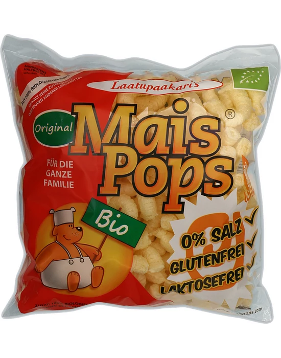 Puffasztott kukorica Bio 65 g Mais Pops